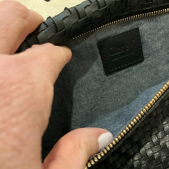 Clare V Black woven Grande fanny - Picture 5 of 5